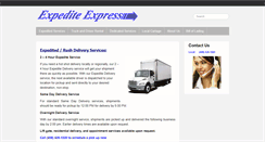 Desktop Screenshot of expediteexpress.com
